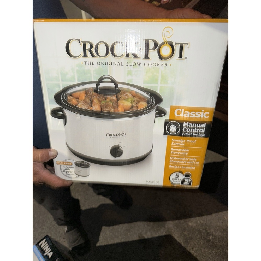 Crock Pot‎  5 Quart slow cooker.